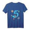 Kinder Astronaut Shirt zum 5. Geburtstag  Weltraum Design für Jungen & Mädchen, tolles Geschenk für kleine Raumfahrtfans