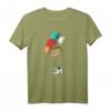 Raumfahrer Planeten Luftballons T-Shirt - Vintage Astronomie Design für Geeks, Sternenfans und Weltraumliebhaber, perfektes Geschenk zu Geburtstag & Weihnachten