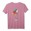 Raumfahrer Planeten Luftballons T-Shirt - Vintage Astronomie Design für Geeks, Sternenfans und Weltraumliebhaber, perfektes Geschenk zu Geburtstag & Weihnachten