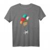 Raumfahrer Planeten Luftballons T-Shirt - Vintage Astronomie Design für Geeks, Sternenfans und Weltraumliebhaber, perfektes Geschenk zu Geburtstag & Weihnachten