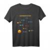 Sonnensystem T-Shirt  Perfektes Geschenk für Space Geeks, Astronomie- und Wissenschaftsfans