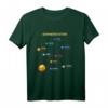 Sonnensystem T-Shirt  Perfektes Geschenk für Space Geeks, Astronomie- und Wissenschaftsfans