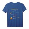 Sonnensystem T-Shirt  Perfektes Geschenk für Space Geeks, Astronomie- und Wissenschaftsfans