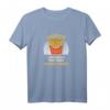 Training Pommes Sport T-Shirt  Lustiges Geschenk für Fastfood Fans, Sportler & Foodie Freunde zu Geburtstagen & Weihnachten