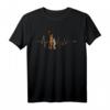 EKG Basketballspieler Herzschlag T-Shirt - Perfektes Geschenk für Basketballfans, Spieler und Trainer zu Weihnachten & Geburtstag