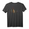 EKG Basketballspieler Herzschlag T-Shirt - Perfektes Geschenk für Basketballfans, Spieler und Trainer zu Weihnachten & Geburtstag