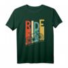 Vintage Fahrrad T-Shirt 'Ride'  Umweltfreundliches Radsport-Shirt für Radfahrer, MTB, BMX & mehr, perfekt als Geschenk zum Geburtstag oder Weihnachten