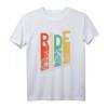 Vintage Fahrrad T-Shirt 'Ride'  Umweltfreundliches Radsport-Shirt für Radfahrer, MTB, BMX & mehr, perfekt als Geschenk zum Geburtstag oder Weihnachten