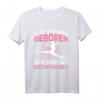 Zum Turnen Geboren Zur Schule Gezwungen Turnerin Geschenk T-Shirt - Lustiges Sportshirt für Mädchen und Frauen, Perfekt für Geburtstag & Weihnachten