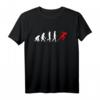 Evolution Sprinter T-Shirt  Geschenk für Läufer & Sprint-Athleten, lustiges Laufshirt für Weihnachten & Geburtstage
