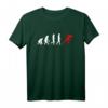 Evolution Sprinter T-Shirt  Geschenk für Läufer & Sprint-Athleten, lustiges Laufshirt für Weihnachten & Geburtstage