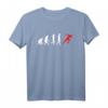 Evolution Sprinter T-Shirt  Geschenk für Läufer & Sprint-Athleten, lustiges Laufshirt für Weihnachten & Geburtstage