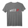 Evolution Sprinter T-Shirt  Geschenk für Läufer & Sprint-Athleten, lustiges Laufshirt für Weihnachten & Geburtstage