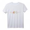Geschenk für Fußballer und Fußballspieler Herzlinie Fußball T-Shirt  Perfekt für Weihnachten, Geburtstag & Trainer
