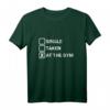 Single Taken At The Gym - Lustiges Fitness Motivation T-Shirt für Bodybuilder, Personal Trainer & Fitness Liebhaber