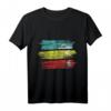 Farbenfrohes Triathlon T-Shirt  Das perfekte Geschenk für Triathleten, Radfahrer, Schwimmer und Läufer zu Weihnachten und Geburtstag