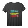 Farbenfrohes Triathlon T-Shirt  Das perfekte Geschenk für Triathleten, Radfahrer, Schwimmer und Läufer zu Weihnachten und Geburtstag