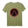 Sparta Symbol Griechisches Lambda T-Shirt  Antikes Sparta Design für Fans, Sportler und griechische Patrioten