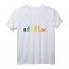 Retro Evolution Schwimmen T-Shirt  Perfektes Geschenk für Schwimmer, Wassersportler & Triathleten zu Weihnachten & Geburtstag