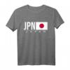 Japanische Flagge & Land Code JPN Sportshirt - Unterstützung bei internationalen Sportveranstaltungen & Leichtathletik