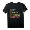 Eat Sleep Kugelstoßen Athletik Kugel Sport Kugelstoßer T-Shirt  Perfektes Sportshirt für Athleten, Trainer & Teams im Wurfsport
