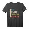 Eat Sleep Kugelstoßen Athletik Kugel Sport Kugelstoßer T-Shirt  Perfektes Sportshirt für Athleten, Trainer & Teams im Wurfsport