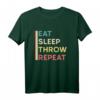 Eat Sleep Kugelstoßen Athletik Kugel Sport Kugelstoßer T-Shirt  Perfektes Sportshirt für Athleten, Trainer & Teams im Wurfsport