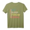 Eat Sleep Kugelstoßen Athletik Kugel Sport Kugelstoßer T-Shirt  Perfektes Sportshirt für Athleten, Trainer & Teams im Wurfsport