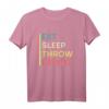 Eat Sleep Kugelstoßen Athletik Kugel Sport Kugelstoßer T-Shirt  Perfektes Sportshirt für Athleten, Trainer & Teams im Wurfsport
