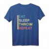 Eat Sleep Kugelstoßen Athletik Kugel Sport Kugelstoßer T-Shirt  Perfektes Sportshirt für Athleten, Trainer & Teams im Wurfsport
