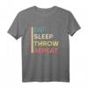 Eat Sleep Kugelstoßen Athletik Kugel Sport Kugelstoßer T-Shirt  Perfektes Sportshirt für Athleten, Trainer & Teams im Wurfsport