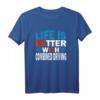 Mit Fahrsport ist das Leben besser - Sportliches T-Shirt für Pferdesportler und echte Helden des Fahrsports