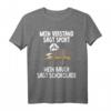 Faultier Mein Verstand sagt Sport mein Bauch sagt Schokolade T-Shirt  Lustiges Geschenk für Faul-Tier Fans, Sportmuffel und Motivationshilfe für angehende Sportler