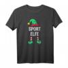 Sport Elfe Partnerlook Familien Outfit Frauen Weihnachten - Lustiges Weihnachts-T-Shirt für Familie, Freunde und Sportlerinnen