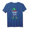 Sport Elfe Partnerlook Familien Outfit Frauen Weihnachten - Lustiges Weihnachts-T-Shirt für Familie, Freunde und Sportlerinnen