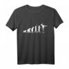 Turnen & Akrobatik T-Shirt mit Evolutionsdiagramm  Perfekt für Gymnastik, Akrobatik & Turniere