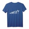Turnen & Akrobatik T-Shirt mit Evolutionsdiagramm  Perfekt für Gymnastik, Akrobatik & Turniere