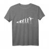 Turnen & Akrobatik T-Shirt mit Evolutionsdiagramm  Perfekt für Gymnastik, Akrobatik & Turniere
