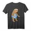 Sportliches Faultier Sport T-Shirt  Lustiges Outfit für unsportliche Sportler und Humorvolle Freizeitkleidung