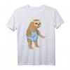 Sportliches Faultier Sport T-Shirt  Lustiges Outfit für unsportliche Sportler und Humorvolle Freizeitkleidung