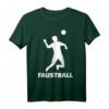 Faustball T-Shirt mit Silhouette für Sportler & Athletinnen  Klassisch geschnitten, ideal für Training & Spiele