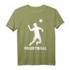 Faustball T-Shirt mit Silhouette für Sportler & Athletinnen  Klassisch geschnitten, ideal für Training & Spiele