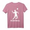 Faustball T-Shirt mit Silhouette für Sportler & Athletinnen  Klassisch geschnitten, ideal für Training & Spiele