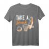 Take A Dunk Basketball T-Shirt  Lustiges Geschenk für Basketballspieler, Trainer & Fans zu Weihnachten & Geburtstagsfeiern