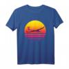 Sonnenuntergang Segelfliegen T-Shirt  Perfektes Geschenk für Segelflieger, Piloten & Extremsportler