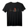 Herzschlag Segeln T-Shirt  Perfektes Geschenk für Segler, Wassersportler & Bootsliebhaber zu Weihnachten, Ostern & Geburtstagen