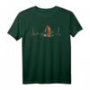 Herzschlag Segeln T-Shirt  Perfektes Geschenk für Segler, Wassersportler & Bootsliebhaber zu Weihnachten, Ostern & Geburtstagen