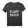 Pflanzenbasiertes veganes vegetarisches Athletengeschenk auf T-Shirt  Nachhaltiges Sportshirt für vegane und vegetarische Sportler