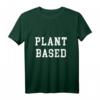 Pflanzenbasiertes veganes vegetarisches Athletengeschenk auf T-Shirt  Nachhaltiges Sportshirt für vegane und vegetarische Sportler
