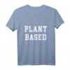 Pflanzenbasiertes veganes vegetarisches Athletengeschenk auf T-Shirt  Nachhaltiges Sportshirt für vegane und vegetarische Sportler